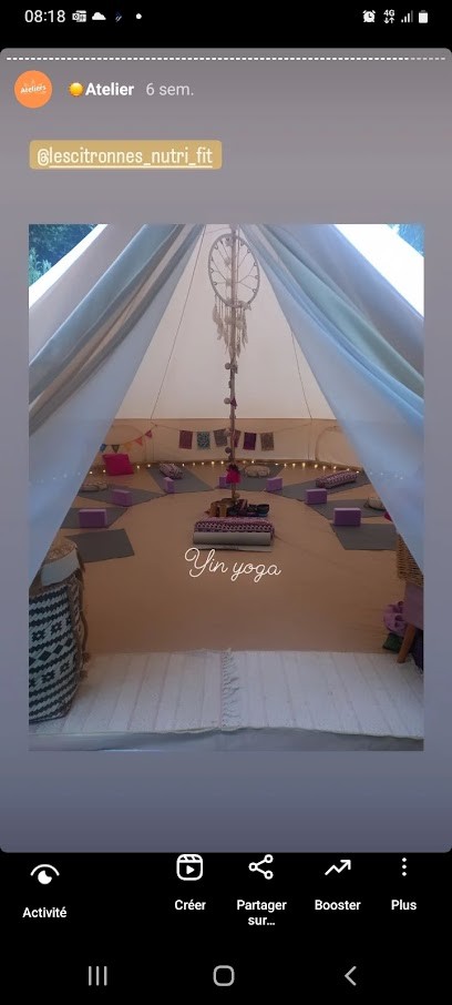 Petitipi, Cours de Yoga à Menton