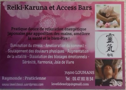 Raymonde Rolet - Reiki - Karuna..Access Bars . Soins énergétiques ., Thérapeute Reiki à Louhans