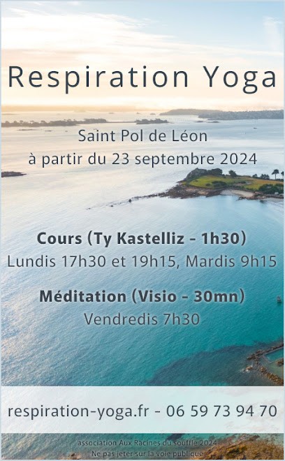 Respiration Yoga, Cours de Yoga à Saint-Pol-de-Léon