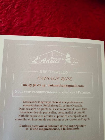 Nathalie Ruiz, Thérapeute Reiki à Montclar